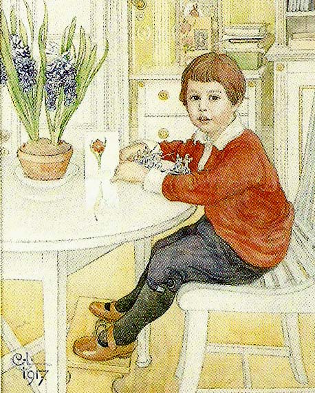 Carl Larsson portratt av lars erik